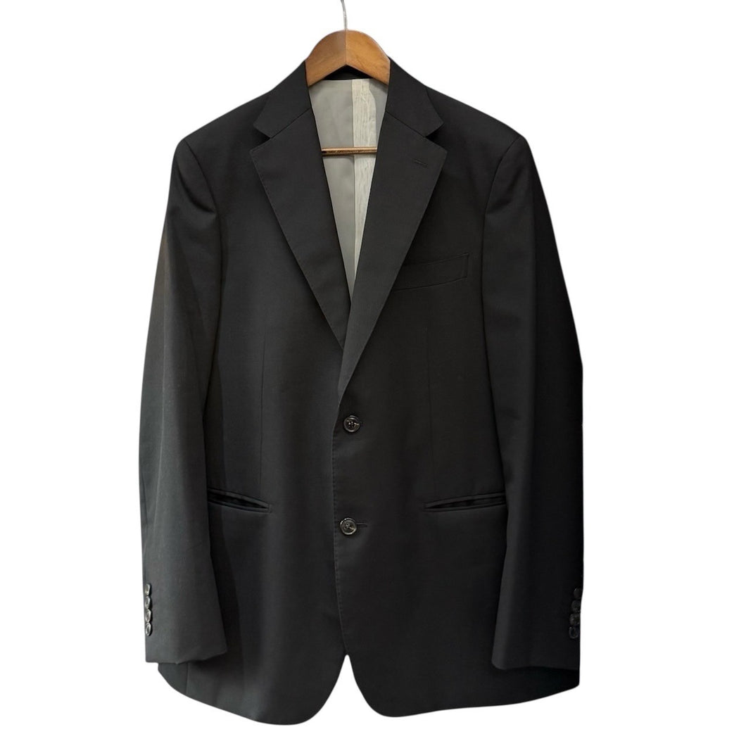 REVERBERATE リバーバレイト SUIT JACKET ウール2Bテーラードジャケット 38 ブラック 14867