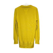 画像をギャラリービューアに読み込む, Maison Martin Margiela メゾンマルタンマルジェラ 13SS カシミヤVネックロングニットセーター M イエロー 3449
