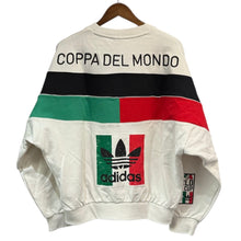 画像をギャラリービューアに読み込む, adidas アディダス 25AW Italia Coppa Del Mundo Crew オーバーサイズスウェット KD7768 XL アイボリー 15119
