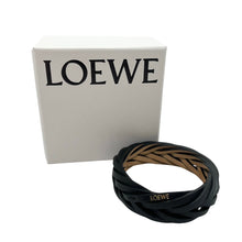 Load image into Gallery viewer, LOEWE ロエベ Braided ブレイデッド レザー編み込みバングル ブレス
