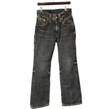 画像をギャラリービューアに読み込む, KOOKY ZOO クーキーズー JUVENILE FLARE DENIM PANTS フレアデニムパンツ J0030 1 ブラック R14674
