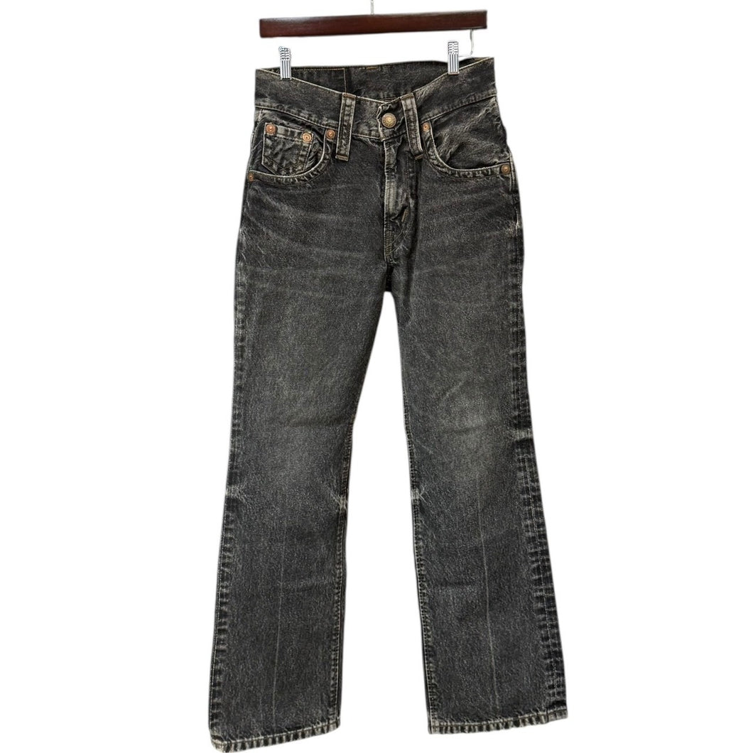 KOOKY ZOO クーキーズー JUVENILE FLARE DENIM PANTS フレアデニムパンツ J0030 1 ブラック R14674