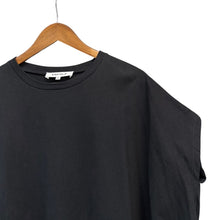 Load image into Gallery viewer, ENFOLD エンフォルド 22AW ソフト天竺HexagonTシャツ 300FA680-2280 38 ブラック R14648
