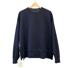 画像をギャラリービューアに読み込む, ENFOLD エンフォルド 25AW REVERSIBLE PULLOVER リバーシブルニット 300IA270-2491 38 グレー×ネイビー 15250

