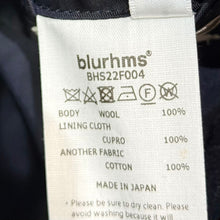 이미지를 갤러리 뷰어에 로드 , blurhms ブラームス 22AW Wool Beaver MK3WEP Jacket ウールビーバージャケット BHS22F004 3 ネイビー 15715
