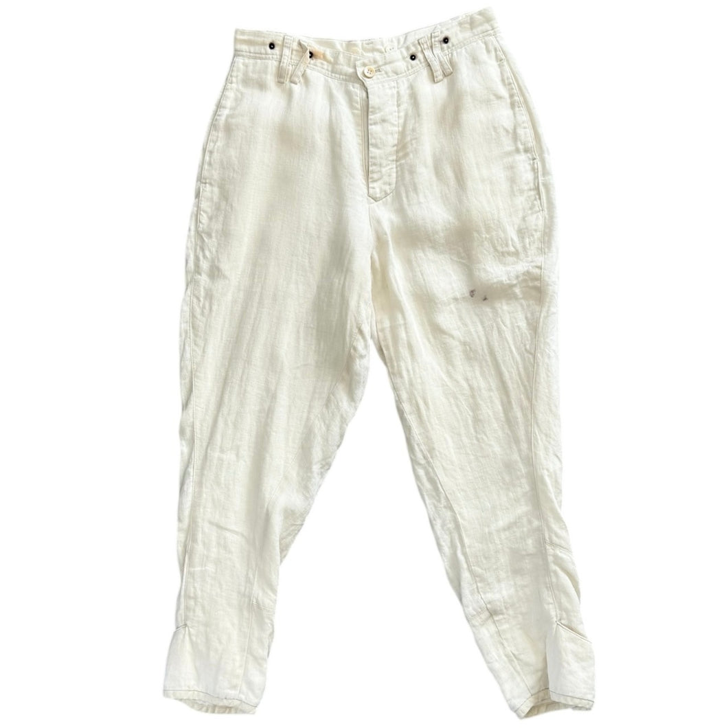 suzuki takayuki スズキタカユキ 20SS リネンジョッパーズパンツ S201-27 13848