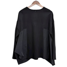 画像をギャラリービューアに読み込む, HeRIN.CYE ヘリンドットサイ Ponte docking flare tops ポンチドッキングフレアロングスリーブTシャツ カットソー 530HSM80-0190 F ブラック 15004
