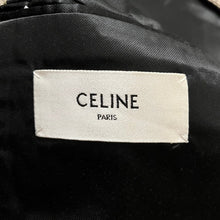 이미지를 갤러리 뷰어에 로드 , CELINE セリーヌ 21AW HIGH NECK COLLAR COAT IN HOUNDSTOOTH WOOL ハイネック千鳥格子コート 2M698562K
