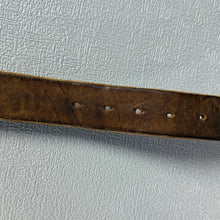 Lade das Bild in den Galerie-Viewer, ORCIANI オルチアーニ レザーベルト 80 ブラウン 15476

