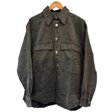 画像をギャラリービューアに読み込む, WILLY CHAVARRIA ウィリーチャバリア 21AW BIG BOY WORK SHIRT DENIM ビッグボーイワークデニムシャツ S ブラック 15675
