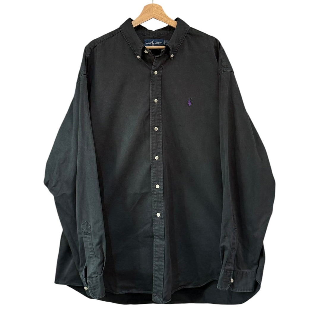 Ralph Lauren ラルフローレン BLAKE ボタンダウンシャツ XXL ブラック R14668