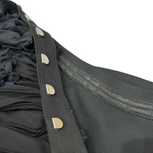 Load image into Gallery viewer, TAO by COMME des GARCONS タオ コムデギャルソン 22AW LOOK29 SAMPLE プリーツドッキングデザインスカート TJ-S010 ブラック 14838
