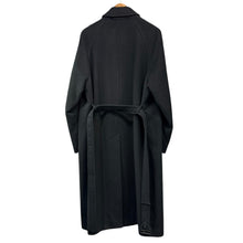 Load image into Gallery viewer, AURALEE オーラリー 22AW CASHMERE WOOL MOSSER SOUTIEN COLLAR COAT ウールカシミヤコート A22AC01MC 3 ブラック 15718
