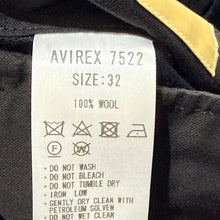 画像をギャラリービューアに読み込む, AVIREX7522 アヴィレックスナナゴーニーニー 24AW DRESS TROUSERS スラックス 7833910015 32 ネイビー 15568
