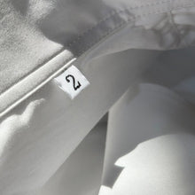 Load image into Gallery viewer, Yohji Yamamoto COSTUME D’HOMME ヨウジヤマモトコスチュームドオム SUIT BROAD CDH OPEN COLLAR SHIRT オープンカラーシャツ 2 ホワイト 14824

