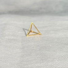 画像をギャラリービューアに読み込む, SHIHARA シハラ 18K Triangle Pierce 15 トライアングルピアス ゴールド 15191
