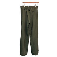 Lade das Bild in den Galerie-Viewer, DRIES VAN NOTEN ドリスヴァンノッテン ウールワイドスラックスパンツ 48 カーキ 15751
