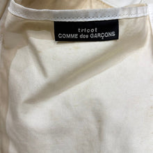 画像をギャラリービューアに読み込む, tricot COMME des GARCONS トリココムデギャルソン スター刺繍レザーハンドバッグ TF-K201 ホワイト 14864
