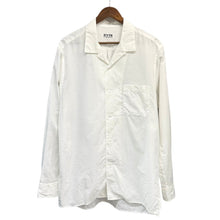 이미지를 갤러리 뷰어에 로드 , S'YTE by yohji yamamoto サイト ヨウジヤマモト COTTON SILK LOAN LOOSE-FIT OPEN COLLAR SHIRT コットンシルクオープンカラーシャツ UT-B02-020 3 ホワイト 14823

