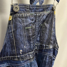 Load image into Gallery viewer, JUNYA WATANABE MAN PINK ジュンヤワタナベマンピンク 12SS デニム転写プリントサロペットスカート UI-S002 13888

