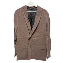 画像をギャラリービューアに読み込む, LEMAIRE ルメール 22AW BELTED DB JACKET シルク混ベルテッドテーラードジャケット JA146 LF208
