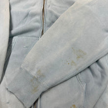 画像をギャラリービューアに読み込む, SUGARHILL シュガーヒル 24AW AGED ZIP-UP SWEAT SHIRT ダメージ加工ジップアップスウェット 2411300905 3 ブルー 14891
