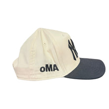 画像をギャラリービューアに読み込む, oMA studios オーマスタジオ NY NY HAT キャップ F アイボリー 15240
