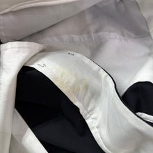 画像をギャラリービューアに読み込む, A.PRESSE アプレッセ 24SS Covert Cloth Trousers レザーパイピングスラックスパンツ 24SAP-04-18H 3 ブラック 15042
