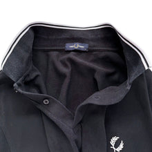 이미지를 갤러리 뷰어에 로드 , FRED PERRY フレッドペリー LS TWIN TIPPED SHIRT  M3636 ロングスリーブポロシャツ XL ブラック 14761
