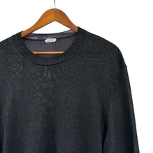이미지를 갤러리 뷰어에 로드 , PURLAM プラム TENJIKU Crewneck long Knit 3 ペーパーレーヨンクルーネックニット ブラック 15708
