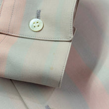 Load image into Gallery viewer, OVERCOAT オーバーコート 23SS Dropped Shoulder Hoody Top ストライプフードシャツ S23T011-NKWS 1 ピンク 15308
