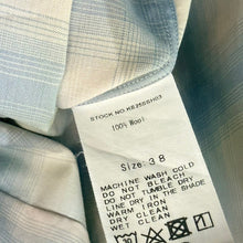 Load image into Gallery viewer, KAPTAIN SUNSHINE キャプテンサンシャイン 25SS Open Collared Shirt オンブレチェックオープンカラーシャツ KS25SSH03 38 ミックス 15500
