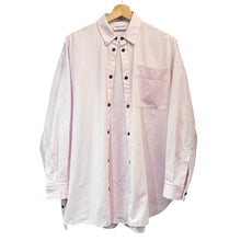 Lade das Bild in den Galerie-Viewer, nagonstans ナゴンスタンス 25AW 2way front shirt デザインシャツ 470IA430-1151 M ピンク 15542
