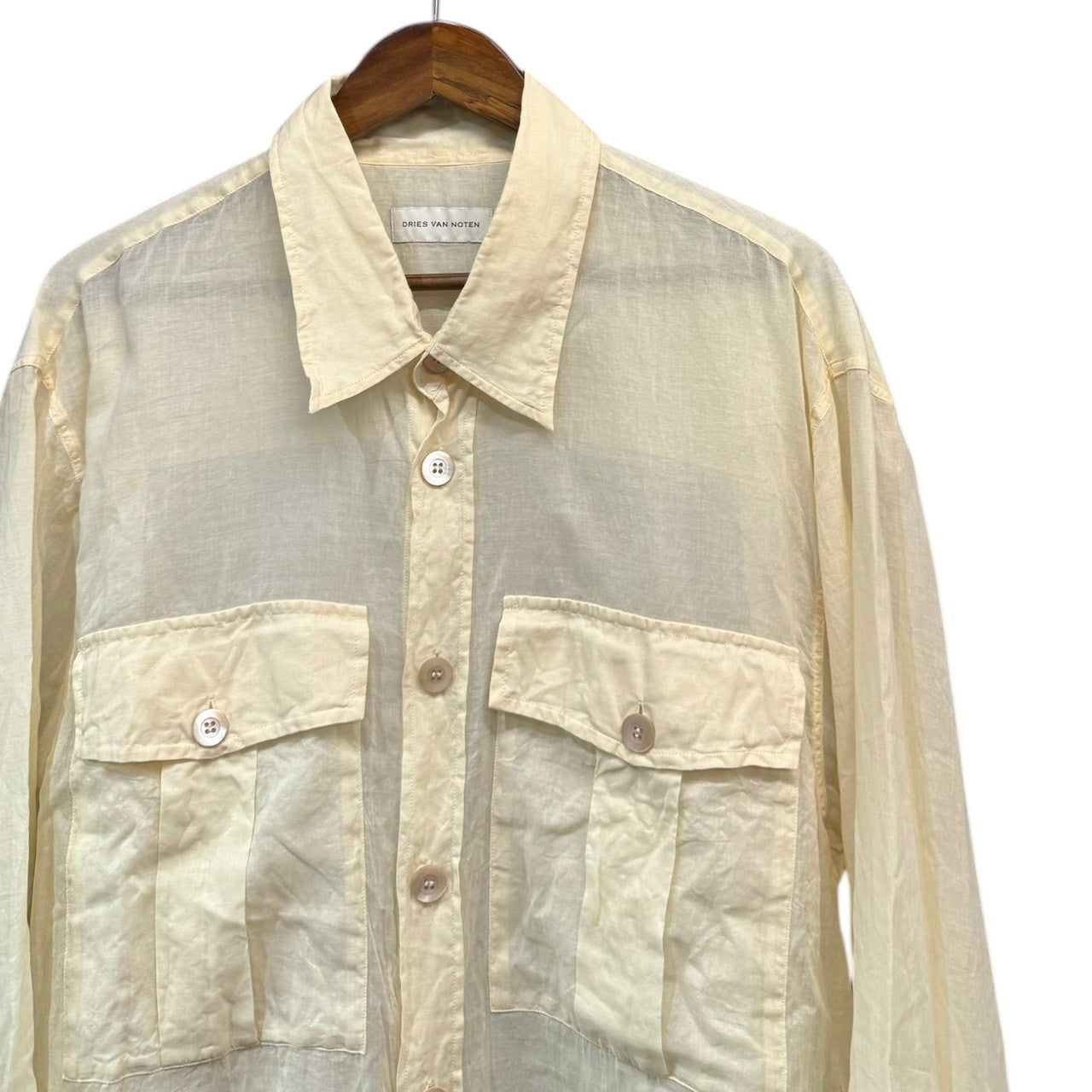 DRIES VAN NOTEN ドリスヴァンノッテン 25SS CROWSEY 1160 M.W. SHIRT