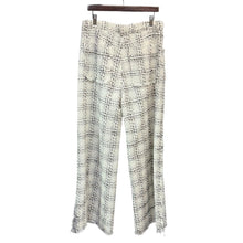 画像をギャラリービューアに読み込む, DANKE SCHON ダンケシェーン 24AW DAMEGE TWEED WIDE PANTS ツイードワイドパンツ 24A-PTL009-DS M ホワイト 14897

