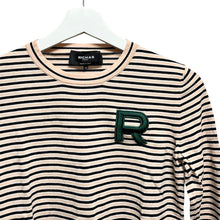 画像をギャラリービューアに読み込む, ROCHAS ロシャス Rワッペンコットンボーダーニット 13862
