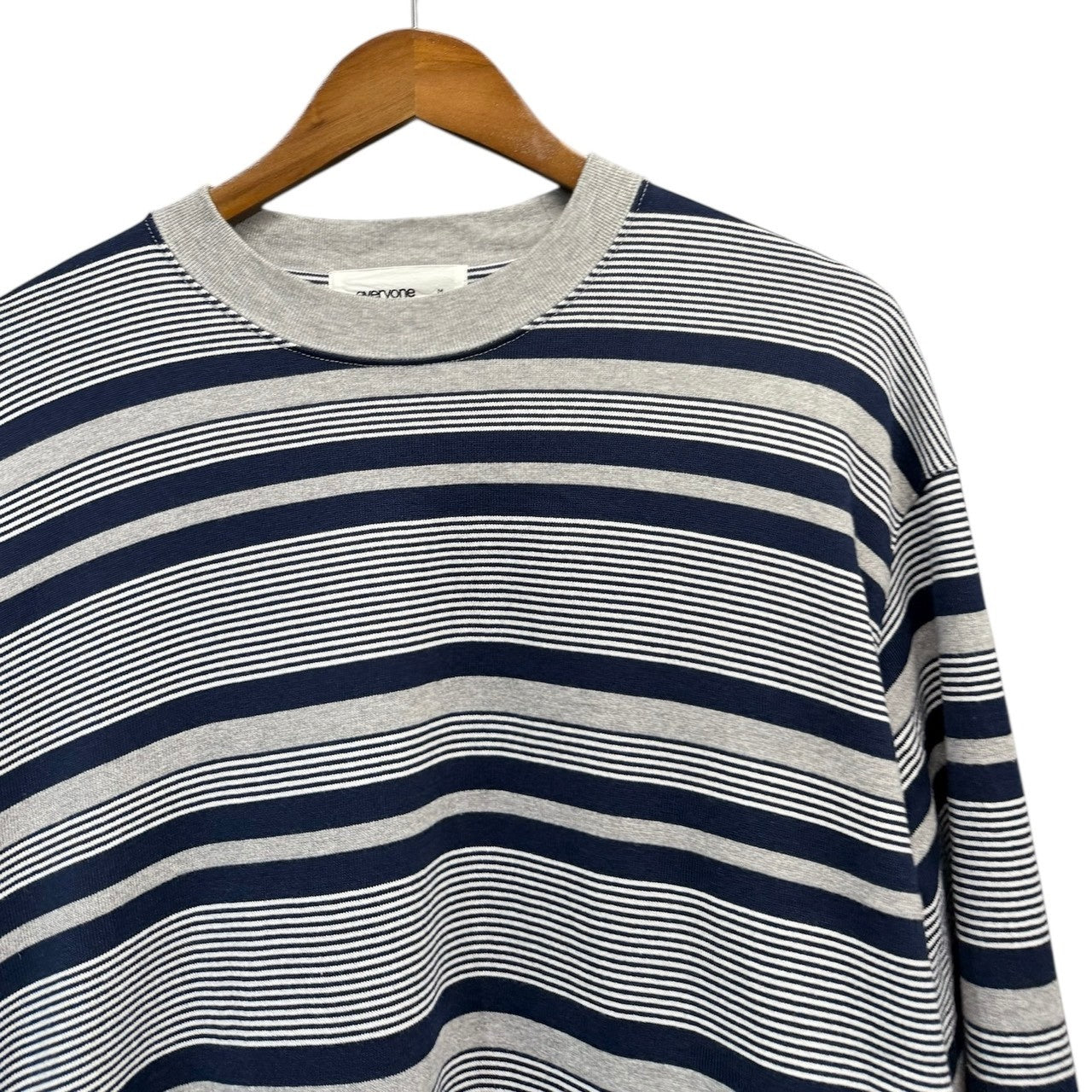 everyone エブリワン 24SS border long sleeve tee shirt ボーダー 