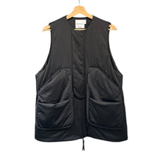 画像をギャラリービューアに読み込む, nagonstans ナゴンスタンス 25AW pocket vest 中綿ポケットベスト 470IA830-0851 M ブラック 15264
