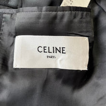 将图片加载到图库查看器，CELINE セリーヌ ノーカラーフランネルレクタングルジャケット 2V55E399F
