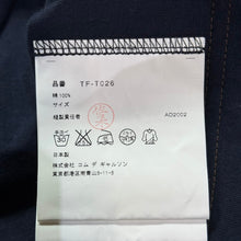 이미지를 갤러리 뷰어에 로드 , tricot COMME des GARCONS トリココムデギャルソン ブラウンステッチタンクトップ AD2002 TF-T026 ネイビー 14994
