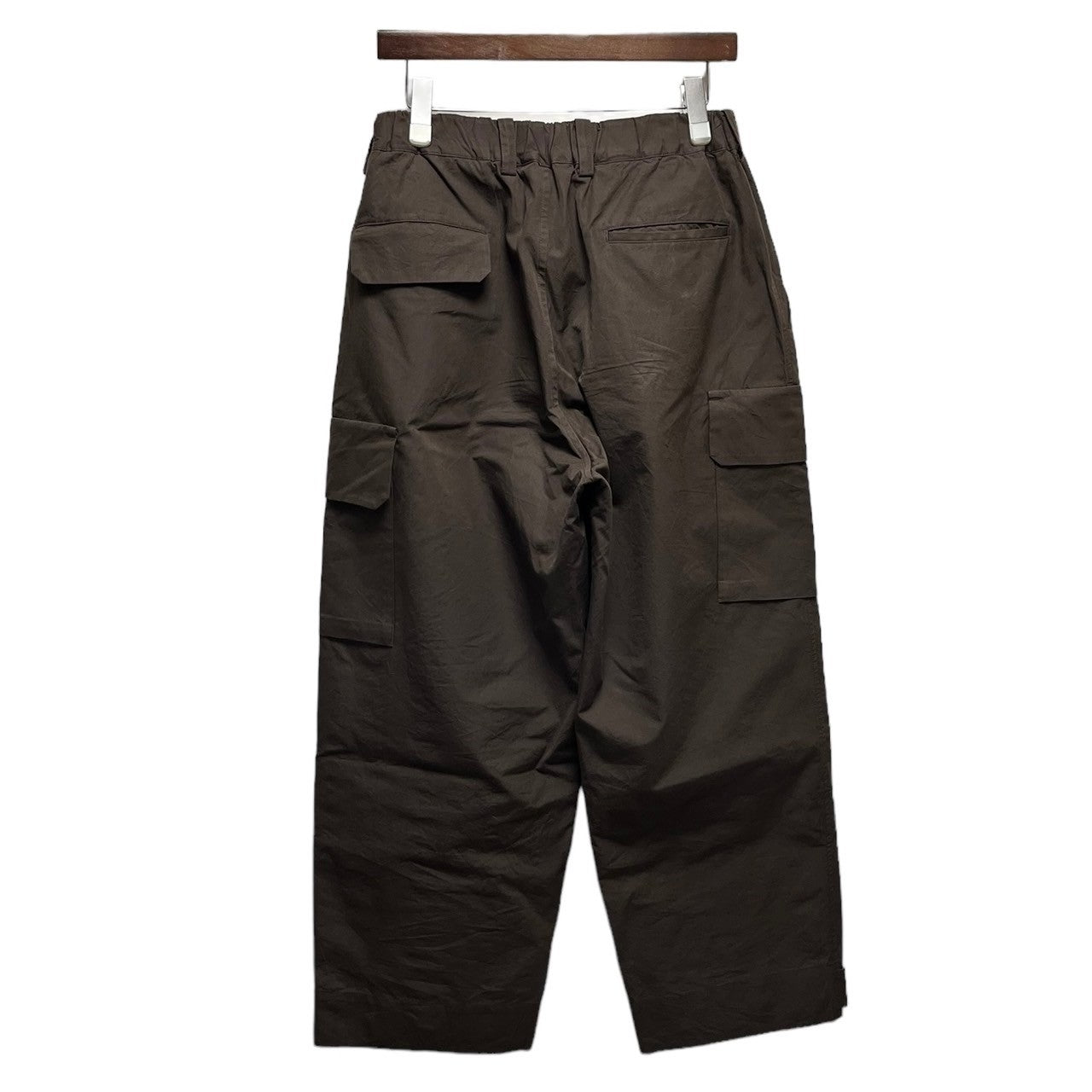 画像をギャラリービューアに読み込む, ARTS&SCIENCE アーツアンドサイエンス 23AW French cargo pants コットンシルクフレンチカーゴパンツ
