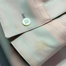 Load image into Gallery viewer, OVERCOAT オーバーコート 23SS Dropped Shoulder Hoody Top ストライプフードシャツ S23T011-NKWS 1 ピンク 15308

