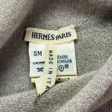 画像をギャラリービューアに読み込む, HERMES エルメス マルジェラ期 ボトルネックカシミヤニット SM ベージュ 14935
