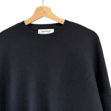 Load image into Gallery viewer, ENFOLD エンフォルド 19AW タッチバックフレアプルオーバーニット 38 ネイビー 300CA370-2240 R14549
