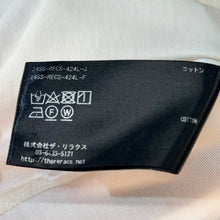 Lade das Bild in den Galerie-Viewer, THE RERACS リラクス 24SS THE T-SHIRT クルーネックTシャツ 24SS-RECS-424L 38 ホワイト 15801
