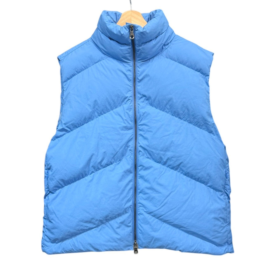 STUDIO NICHOLSON スタジオニコルソン TRAIT INJECTION ECODOWN エコダウンベスト L ブルー 14965