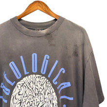 画像をギャラリービューアに読み込む, SAINT MICHAEL セントマイケル 24AW SS TEE IDEOLOGICAL ヴィンテージ加工プリントTシャツ M ブラック 15716
