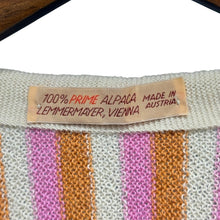 画像をギャラリービューアに読み込む, FANNI LEMMERMAYER for ANATOMICA ファニレママイヤー アナトミカ 2PLY STRIPE CARDIGAN ストライプアルパカカーディガン ミックス 15655

