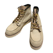 将图片加载到图库查看器，RED WING レッドウィング 8173 6inch CLASSIC MOC TOE レザーブーツ TAN ROUGH OUT SUEDE
