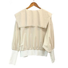 Lade das Bild in den Galerie-Viewer, F/CE. エフシーイー 24SS PERTEX BIG COLLAR BLOUSE パーテックスビッグカラーブラウス シャツ FPA07241W0001 F アイボリー 15221
